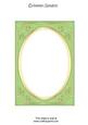 Bright Shade Fancy Gold A5 Card Front