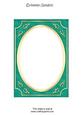 Bright Shade Fancy Gold A5 Card Front