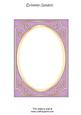 Bright Shade Fancy Gold A5 Card Front
