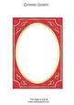Bright Shade Fancy Gold A5 Card Front