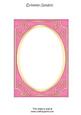 Bright Shade Fancy Gold A5 Card Front