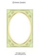 Bright Shade Fancy Gold A5 Card Front