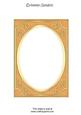 Earthy Shade Fancy Gold A5 Card Front