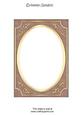 Earthy Shade Fancy Gold A5 Card Front