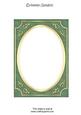 Earthy Shade Fancy Gold A5 Card Front