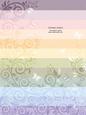 Flourishes & Butterflies Subtle Shades Backing Papers