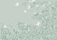 Flourishes & Butterflies Subtle Shade A4 Backing Paper