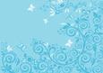 Flourishes & Butterflies Bright Shade A4 Backing Paper