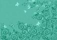 Flourishes & Butterflies Bright Shade A4 Backing Paper