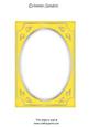 Bright Shade Fancy Silver A5 Card Front