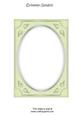Bright Shade Fancy Silver A5 Card Front