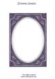 Rich Shade Fancy Silver A5 Card Front