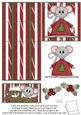 Brand New Christmas Mice 5 Minute Easel Card