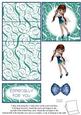 Sparkle Fairy in Blue 5 Minute Easel Card