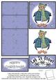 Penguin & Snowflakes 5 Minute Easel Card