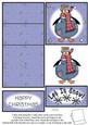 Penguin & Snowflakes 5 Minute Easel Card