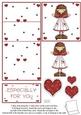 Cute Little Girl 5 Minute Easel Card
