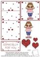 Cute Little Girl 5 Minute Easel Card