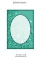 Bright Shade Flourishes & Butterflies A5 Card Front