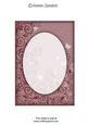 Rich Shade Flourishes & Butterflies A5 Card Front