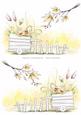 2 A5 Backgrounds for Your Decoupage Ladies & Rubber Stamps