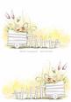 2 A5 Backgrounds for Your Decoupage Ladies & Rubber Stamps
