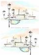 2 A5 Backgrounds for Your Decoupage Ladies & Rubber Stamps
