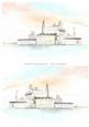 2 A5 Backgrounds for Your Decoupage Ladies & Rubber Stamps