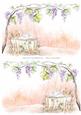 2 A5 Backgrounds for Your Decoupage Ladies & Rubber Stamps