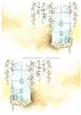 2 A5 Backgrounds for Your Decoupage Ladies & Rubber Stamps