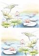 2 A5 Backgrounds for Your Decoupage Ladies & Rubber Stamps