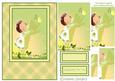 Daisy May Chasing Butterflies A5 Card Front