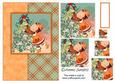 Daisy May Getting Ready for Christmas A5 Card Front