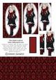 Pretty Blonde Haired Gothic Girl Dl Card Kit