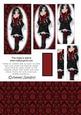 Pretty Dark Haired Gothic Girl Dl Card Kit