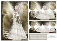 Vintage Steam Punk Beauty Top & Bottom Scallop Stacker