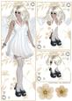 Magical Angel Large Dl Scallop Stacker Topper