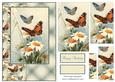 Beautiful Vintage Painted Butterflies