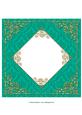 Fancy Frame 8x8 Blank Card Front - Bright Shade