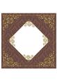Fancy Frame 8x8 Blank Card Front - Earthy Shade