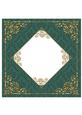 Fancy Frame 8x8 Blank Card Front - Rich Shade