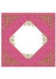 Fancy Frame 8x8 Blank Card Front - Rich Shade