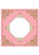 Fancy Frame 8x8 Blank Card Front - Rich Shade