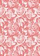 Vintage Rose A4 Backing Paper - Earthy Shade