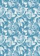 Vintage Rose A4 Backing Paper - Earthy Shade