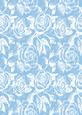 Vintage Rose A4 Backing Paper - Rich Shade