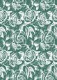 Vintage Rose A4 Backing Paper - Rich Shade