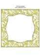 Vintage Rose 8x8 Blank Card Front - Earthy Shade