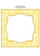 Vintage Rose 8x8 Blank Card Front - Earthy Shade