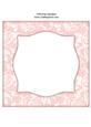 Vintage Rose 8x8 Blank Card Front - Earthy Shade